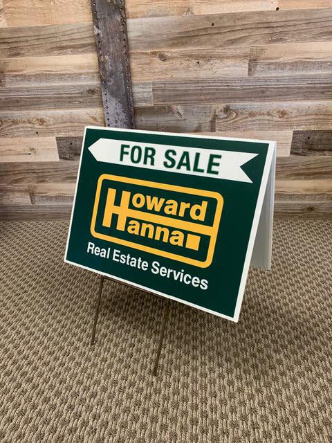 Custom Howard Hanna Real Estate Signage by Bokland Custom Visuals