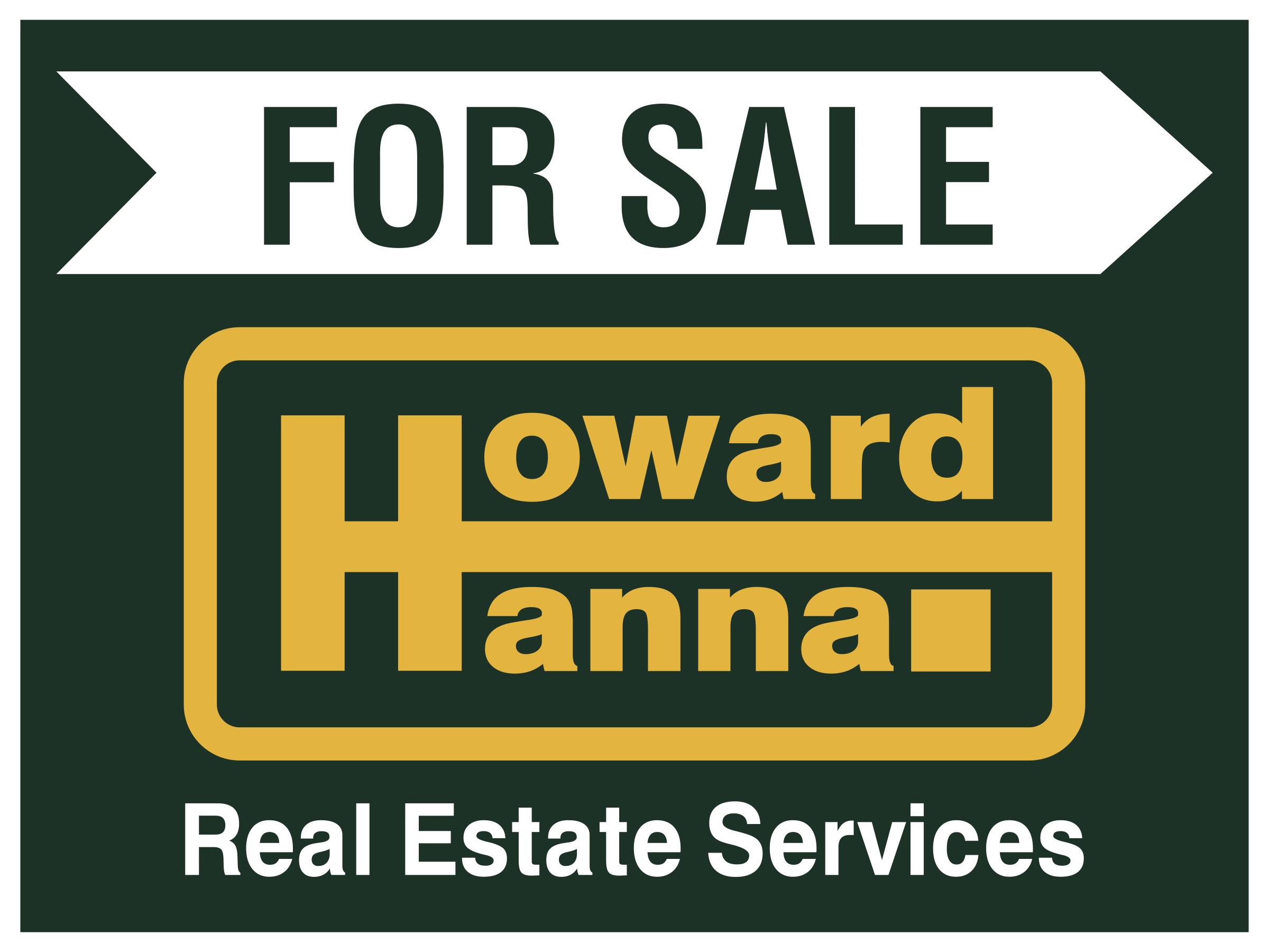 Custom Howard Hanna Real Estate Signage by Bokland Custom Visuals